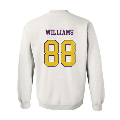 JMU - NCAA Football : Dylan Williams - Vintage Dukes Crewneck Sweatshirt-1