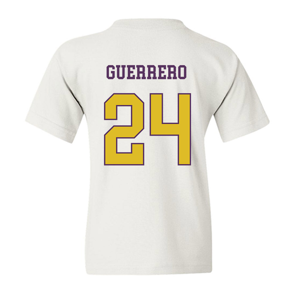 JMU - NCAA Baseball : Jack Guerrero - Vintage Dukes Youth T-Shirt-1