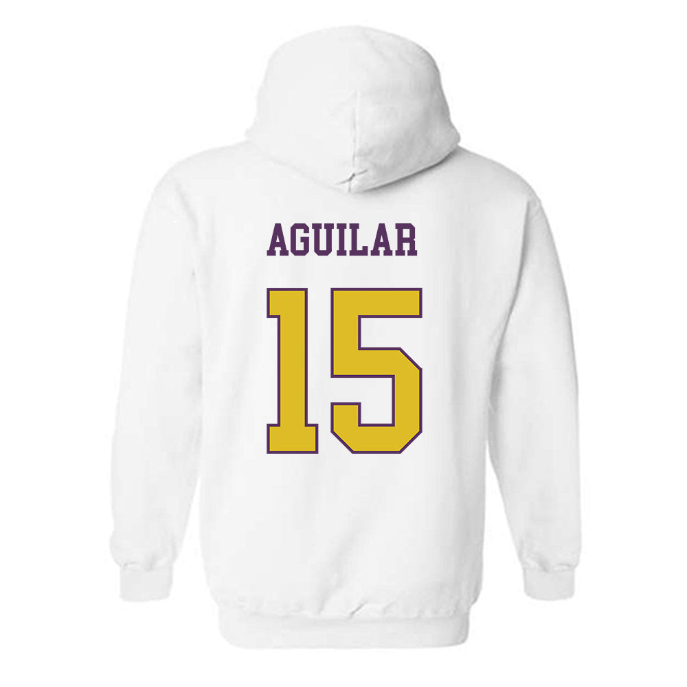 JMU - NCAA Men's Soccer : jeffrey aguilar - Vintage Dukes Hooded Sweatshirt-1
