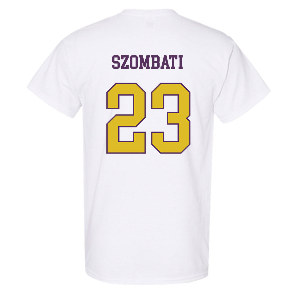 JMU - NCAA Women's Soccer : Kata Szombati - Vintage Dukes T-Shirt-1