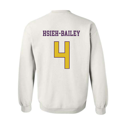JMU - NCAA Men's Soccer : Jai Hsieh-Bailey - Vintage Dukes Crewneck Sweatshirt-1