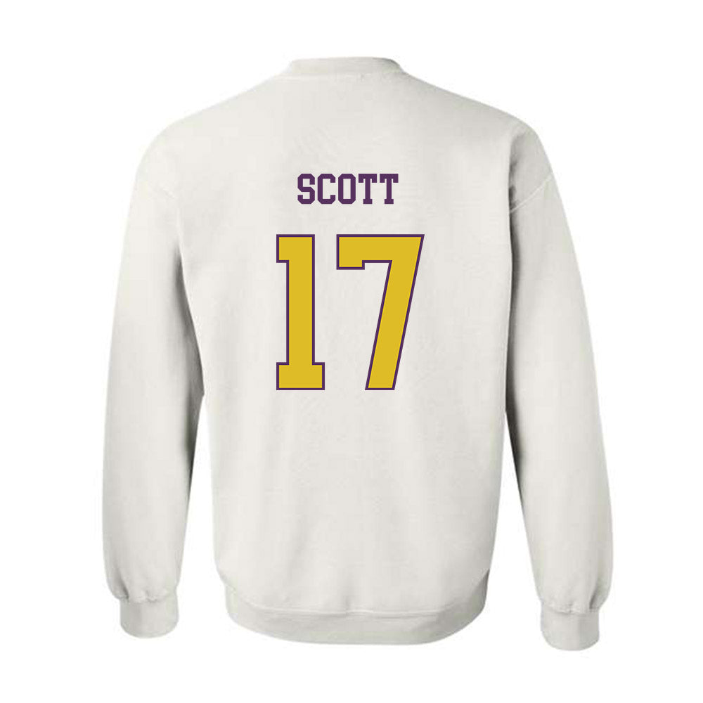 JMU - NCAA Football : Michael Scott - Vintage Dukes Crewneck Sweatshirt-1