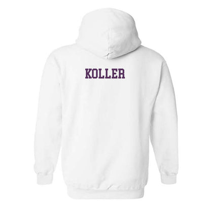JMU - NCAA Women's Track & Field : Bridget Koller - Vintage Dukes Hooded Sweatshirt-1