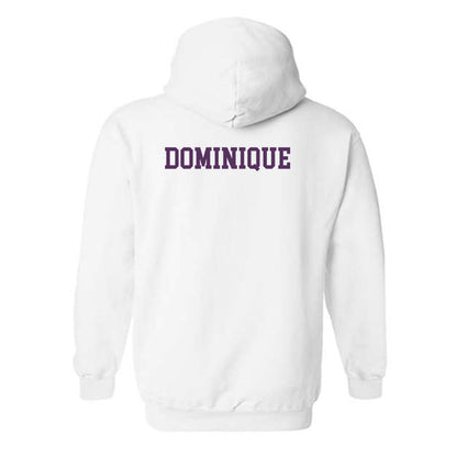 JMU - NCAA Women's Track & Field : Nina Dominique - Vintage Dukes Hooded Sweatshirt-1