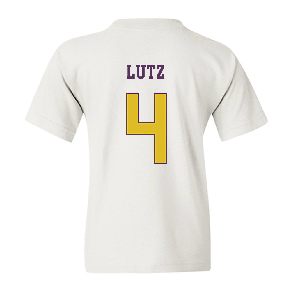 JMU - NCAA Baseball : Tyler Lutz - Vintage Dukes Youth T-Shirt-1