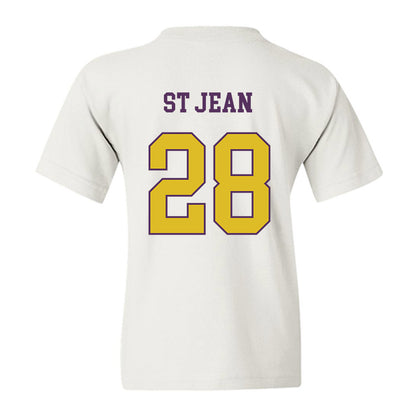 JMU - NCAA Softball : Lisey St Jean - Vintage Dukes Youth T-Shirt-1