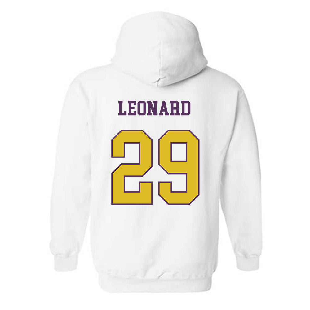 JMU - NCAA Football : Tre Leonard - Vintage Dukes Hooded Sweatshirt-1