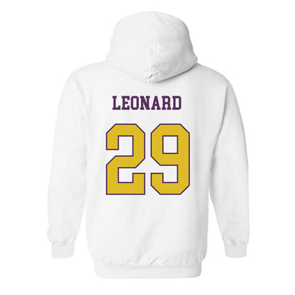 JMU - NCAA Football : Tre Leonard - Vintage Dukes Hooded Sweatshirt-1