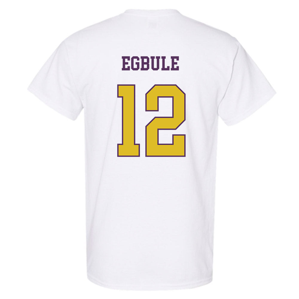 JMU - NCAA Men's Basketball : Oriekose Egbule - Vintage Dukes T-Shirt-1
