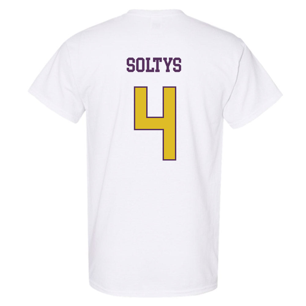 JMU - NCAA Women's Basketball : Delilah Soltys - Vintage Dukes T-Shirt-1