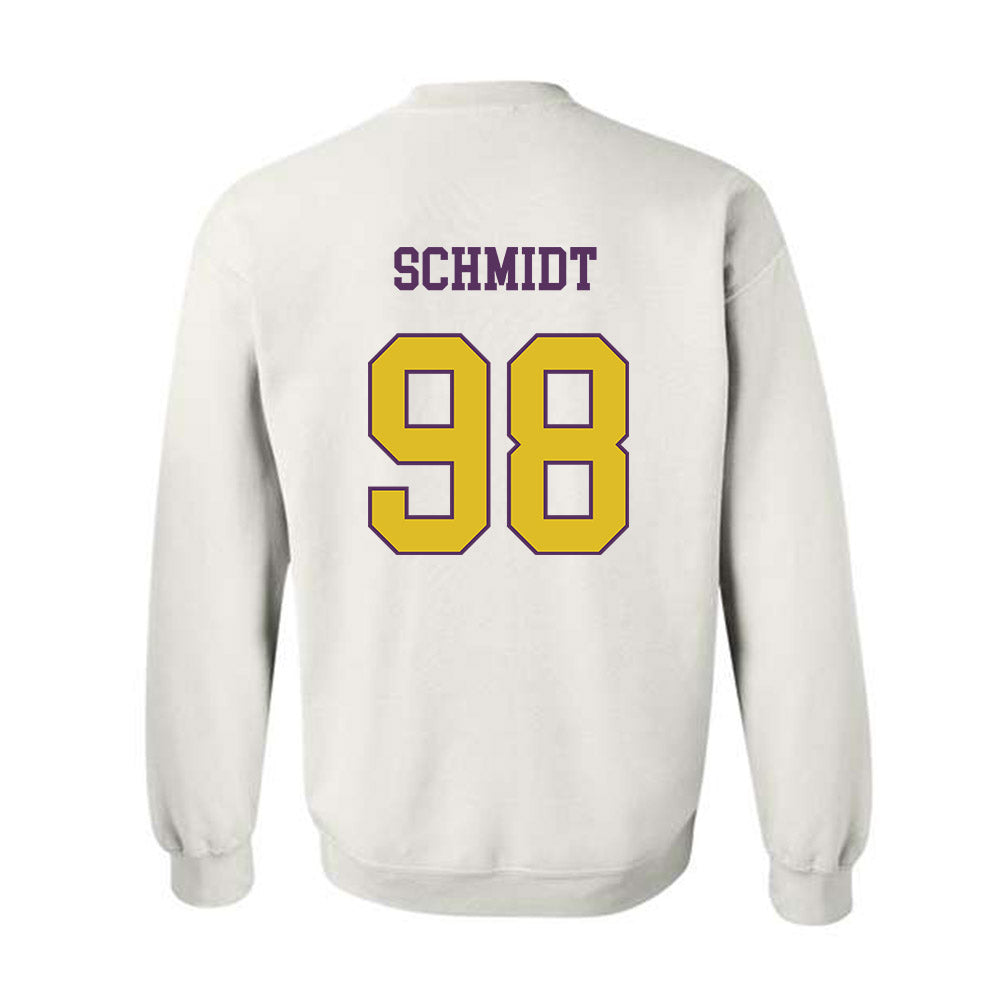 JMU - NCAA Football : Turner Schmidt - Vintage Dukes Crewneck Sweatshirt-1