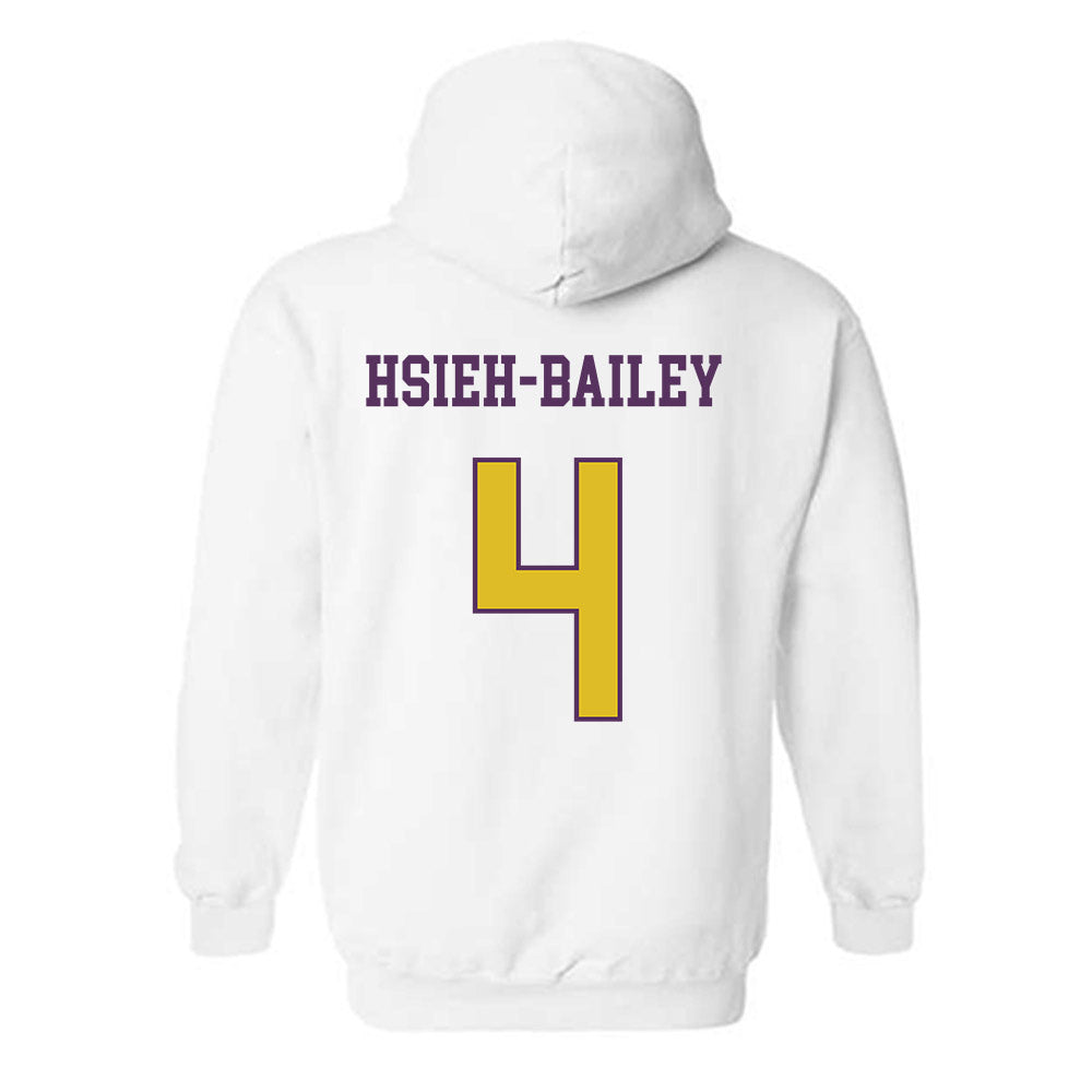 JMU - NCAA Men's Soccer : Jai Hsieh-Bailey - Vintage Dukes Hooded Sweatshirt-1