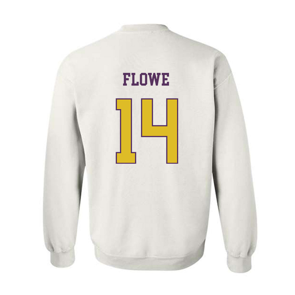 JMU - NCAA Football : KJ Flowe - Vintage Dukes Crewneck Sweatshirt-1