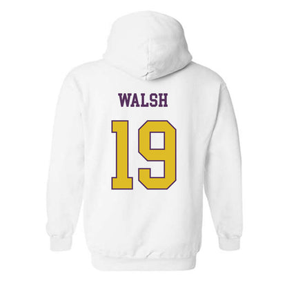 JMU - NCAA Men's Soccer : Ryan Walsh - Vintage Dukes Hooded Sweatshirt-1