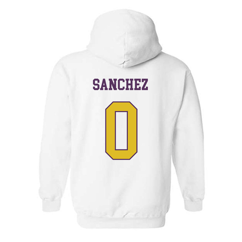 JMU - NCAA Football : Jaylan Sanchez - Vintage Dukes Hooded Sweatshirt-1
