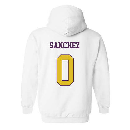 JMU - NCAA Football : Jaylan Sanchez - Vintage Dukes Hooded Sweatshirt-1