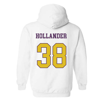 JMU - NCAA Football : Stephen Hollander - Vintage Dukes Hooded Sweatshirt-1