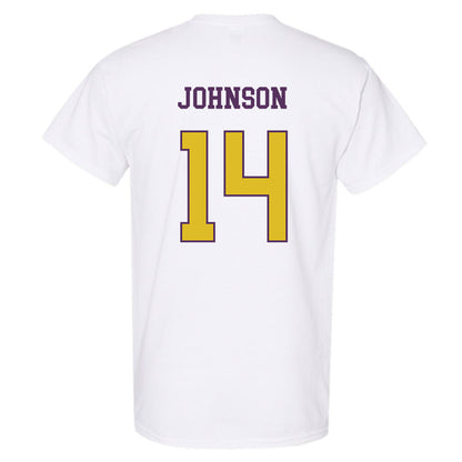 JMU - NCAA Softball : Taylor Johnson - Vintage Dukes T-Shirt-1