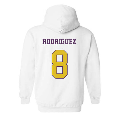 JMU - NCAA Men's Soccer : Zemi Rodriguez - Vintage Dukes Hooded Sweatshirt-1