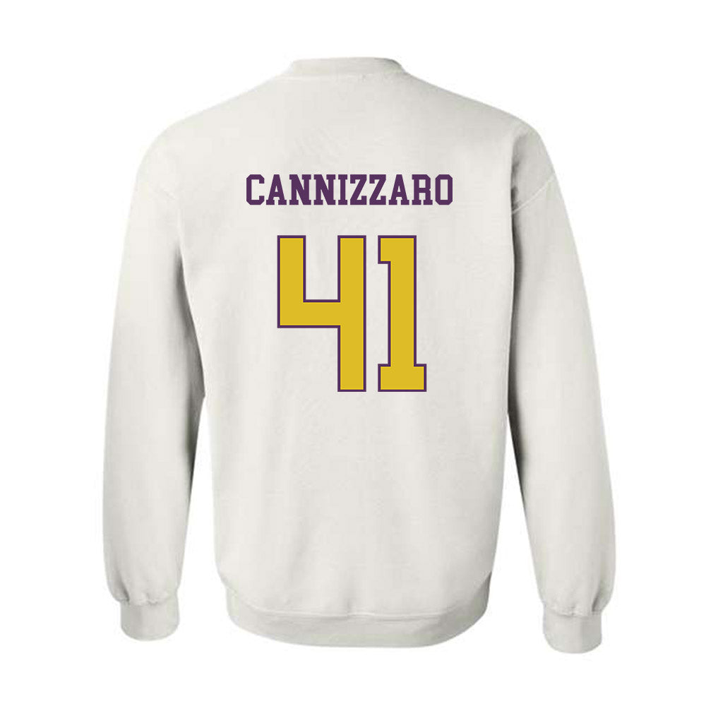 JMU - NCAA Baseball : Jack Cannizzaro - Vintage Dukes Crewneck Sweatshirt-1