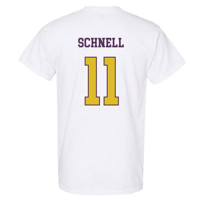 JMU - NCAA Women's Volleyball : Sarah Schnell - Vintage Dukes T-Shirt-1