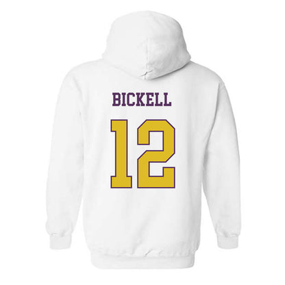 JMU - NCAA Women's Lacrosse : Avery Bickell - Vintage Dukes Hooded Sweatshirt-1