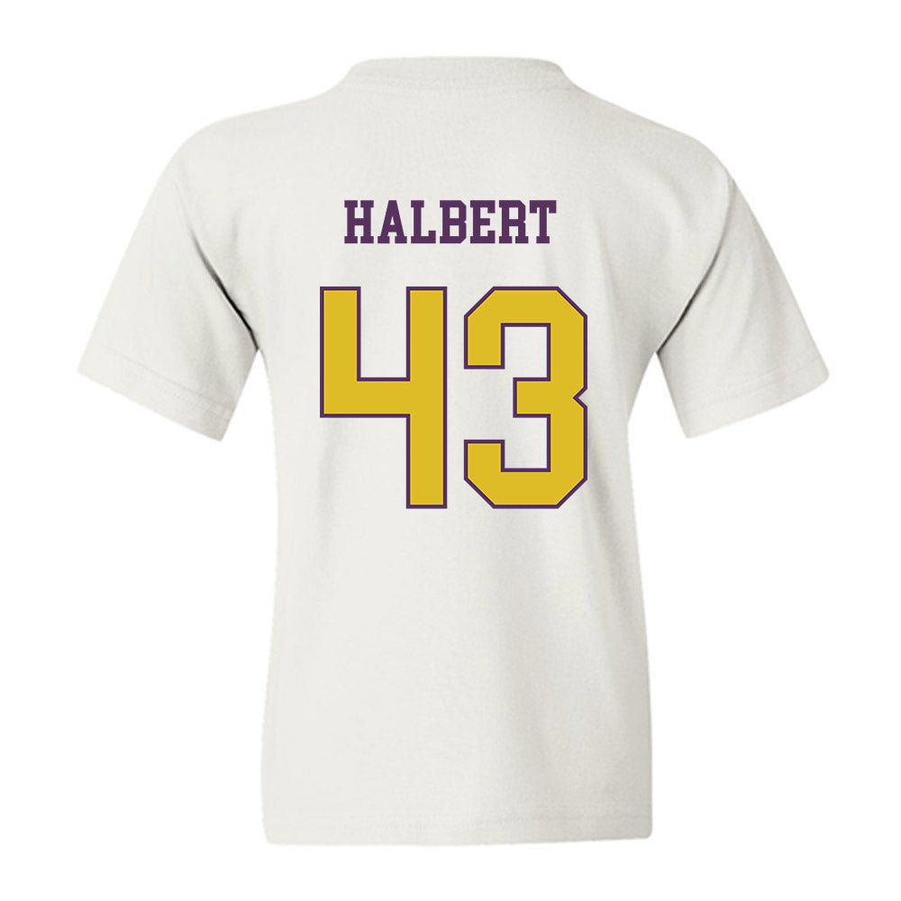 JMU - NCAA Football : Miles Halbert - Vintage Dukes Youth T-Shirt-1