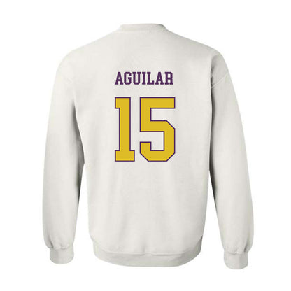 JMU - NCAA Men's Soccer : jeffrey aguilar - Vintage Dukes Crewneck Sweatshirt-1