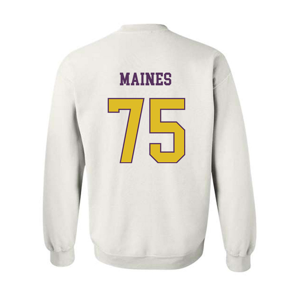 JMU - NCAA Football : Wyatt Maines - Vintage Dukes Crewneck Sweatshirt-1