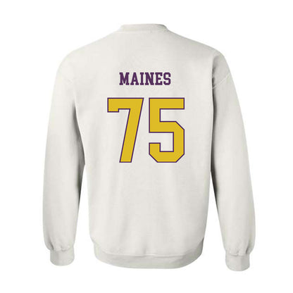 JMU - NCAA Football : Wyatt Maines - Vintage Dukes Crewneck Sweatshirt-1