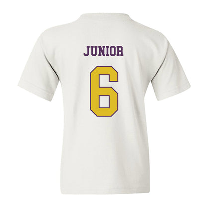 JMU - NCAA Men's Soccer : Florentino Junior - Vintage Dukes Youth T-Shirt-1