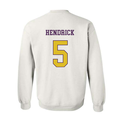 JMU - NCAA Football : Trent Hendrick - Vintage Dukes Crewneck Sweatshirt-1