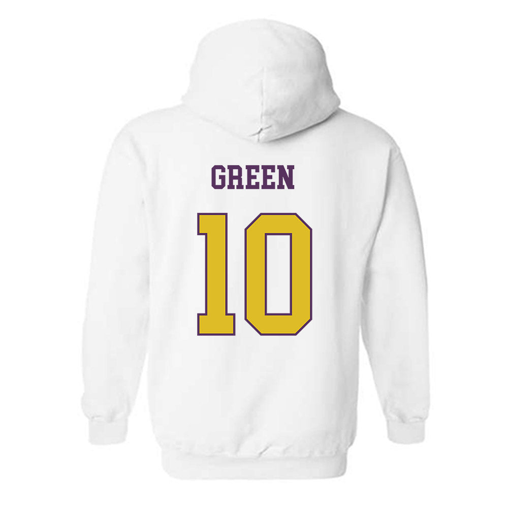 JMU - Football Alumni : Jalen Green - Vintage Dukes Hooded Sweatshirt-1