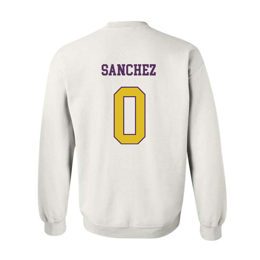JMU - NCAA Football : Jaylan Sanchez - Vintage Dukes Crewneck Sweatshirt-1