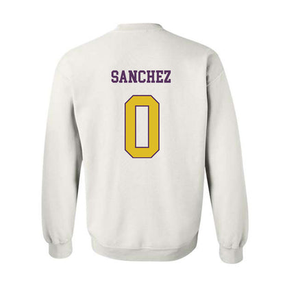 JMU - NCAA Football : Jaylan Sanchez - Vintage Dukes Crewneck Sweatshirt-1