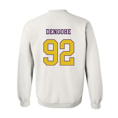 JMU - NCAA Football : Darold DeNgohe - Vintage Dukes Crewneck Sweatshirt-1