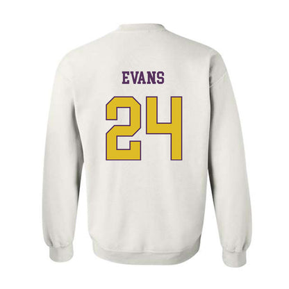 JMU - NCAA Softball : Emma Jo Evans - Vintage Dukes Crewneck Sweatshirt-1