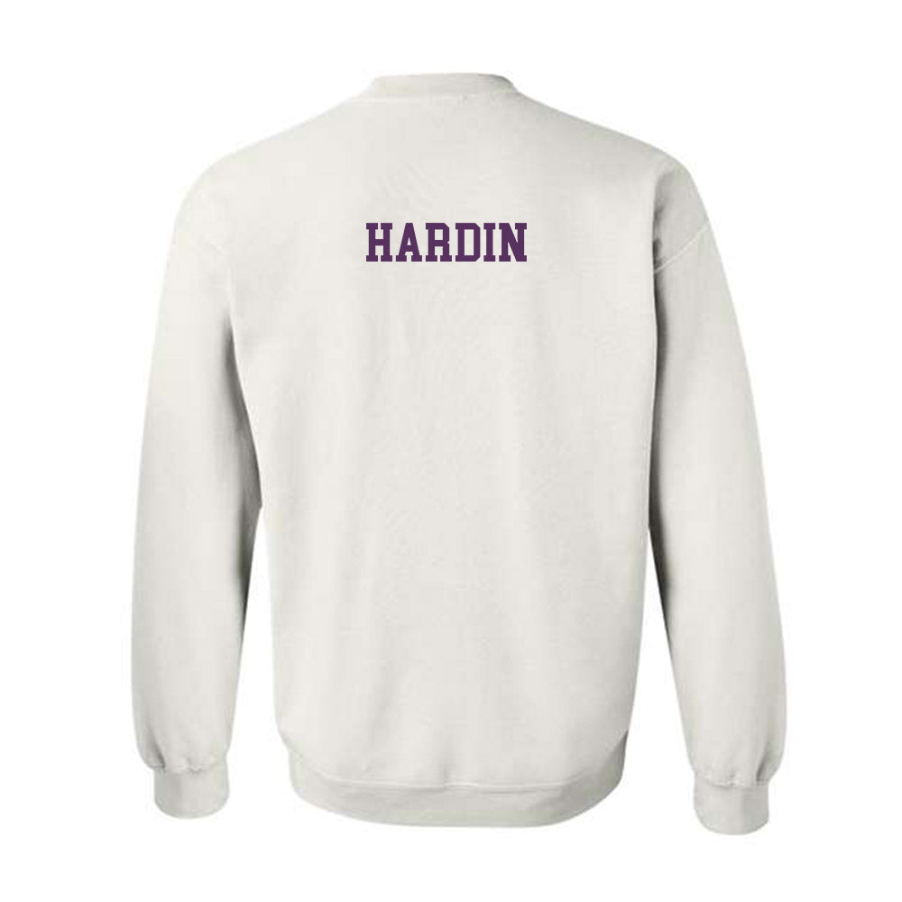 JMU - NCAA Women's Swimming & Diving : Valerie Hardin - Vintage Dukes Crewneck Sweatshirt-1