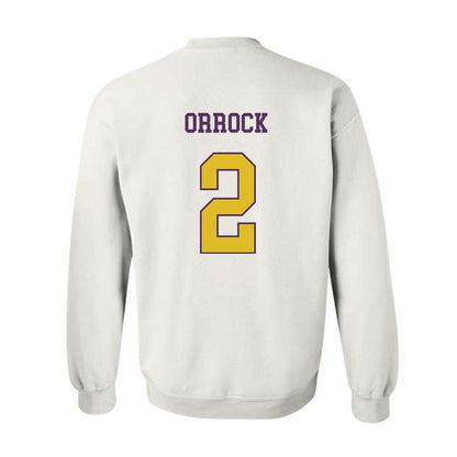JMU - NCAA Women's Soccer : Audrey Orrock - Vintage Dukes Crewneck Sweatshirt-1