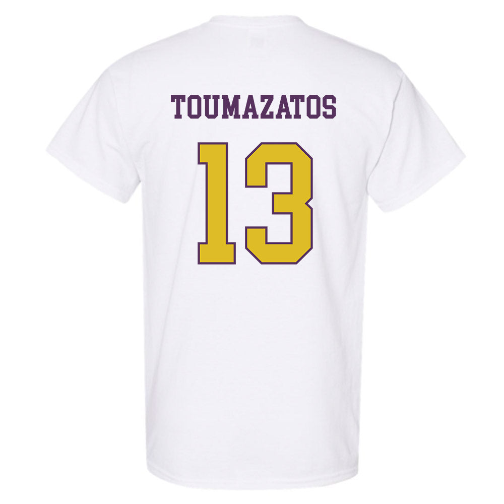 JMU - NCAA Women's Volleyball : Ana Toumazatos - Vintage Dukes T-Shirt-1