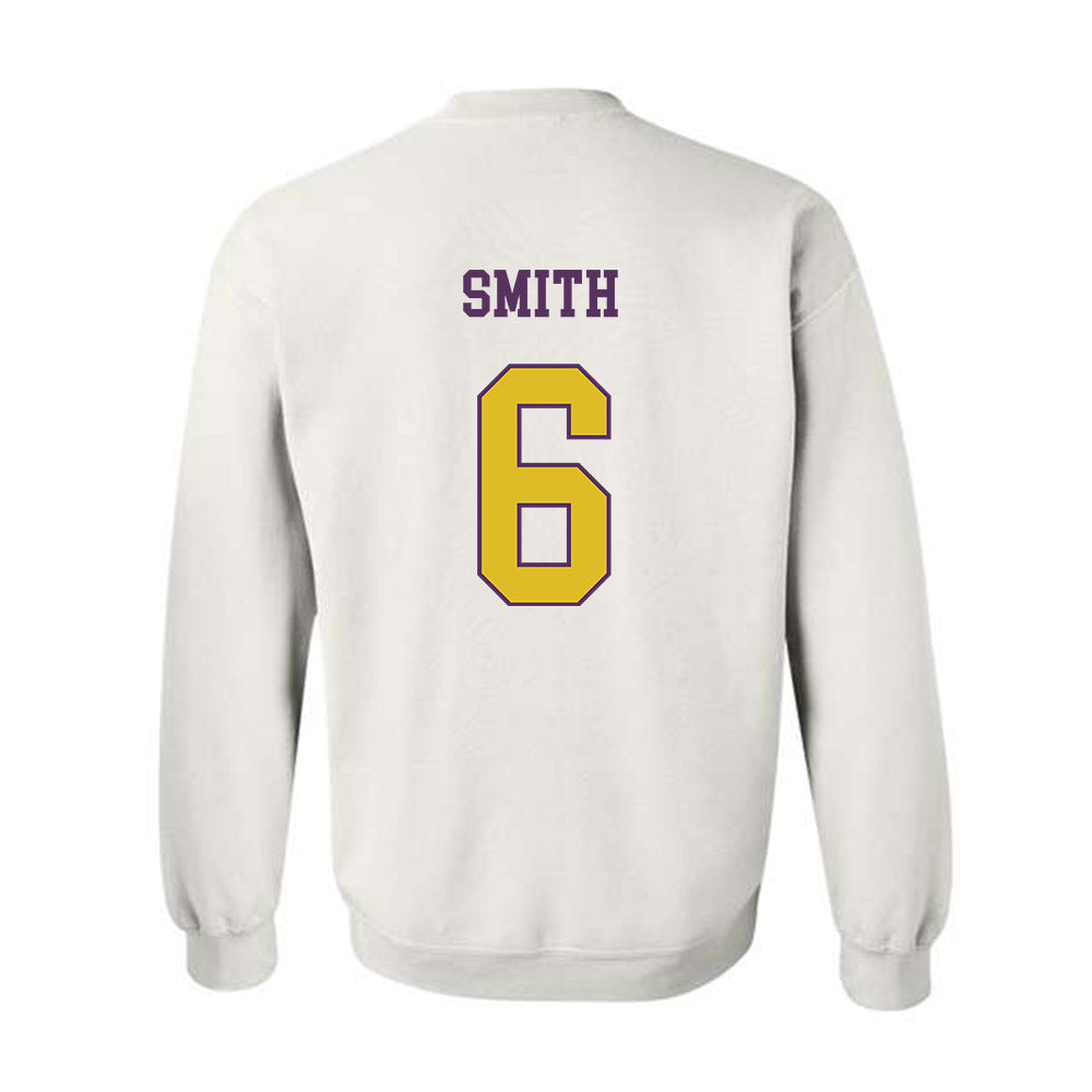 JMU - NCAA Softball : Lili Smith - Vintage Dukes Crewneck Sweatshirt-1