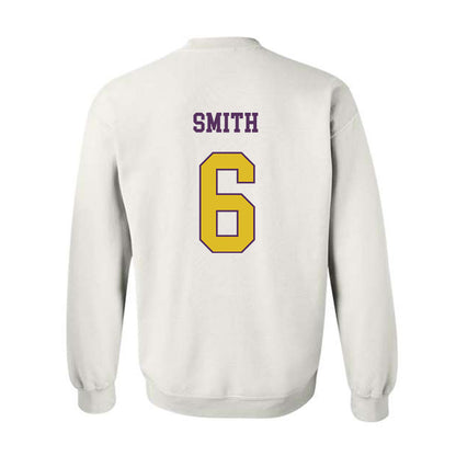 JMU - NCAA Softball : Lili Smith - Vintage Dukes Crewneck Sweatshirt-1
