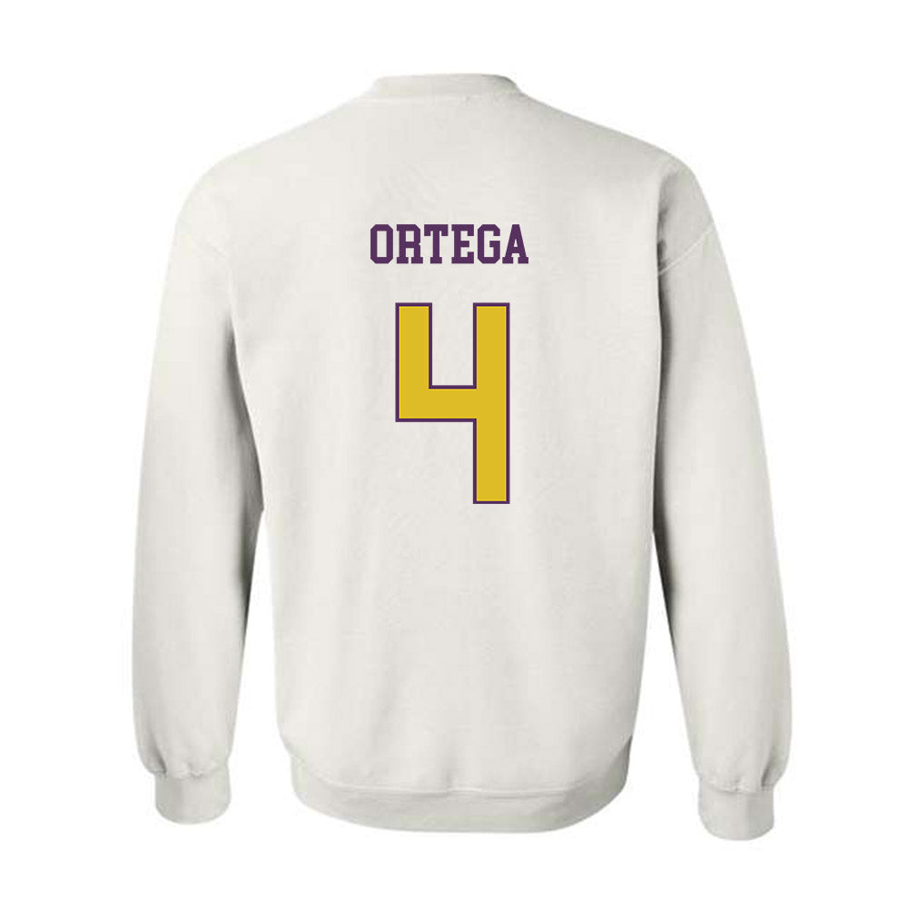 JMU - NCAA Softball : Kira Ortega - Vintage Dukes Crewneck Sweatshirt-1