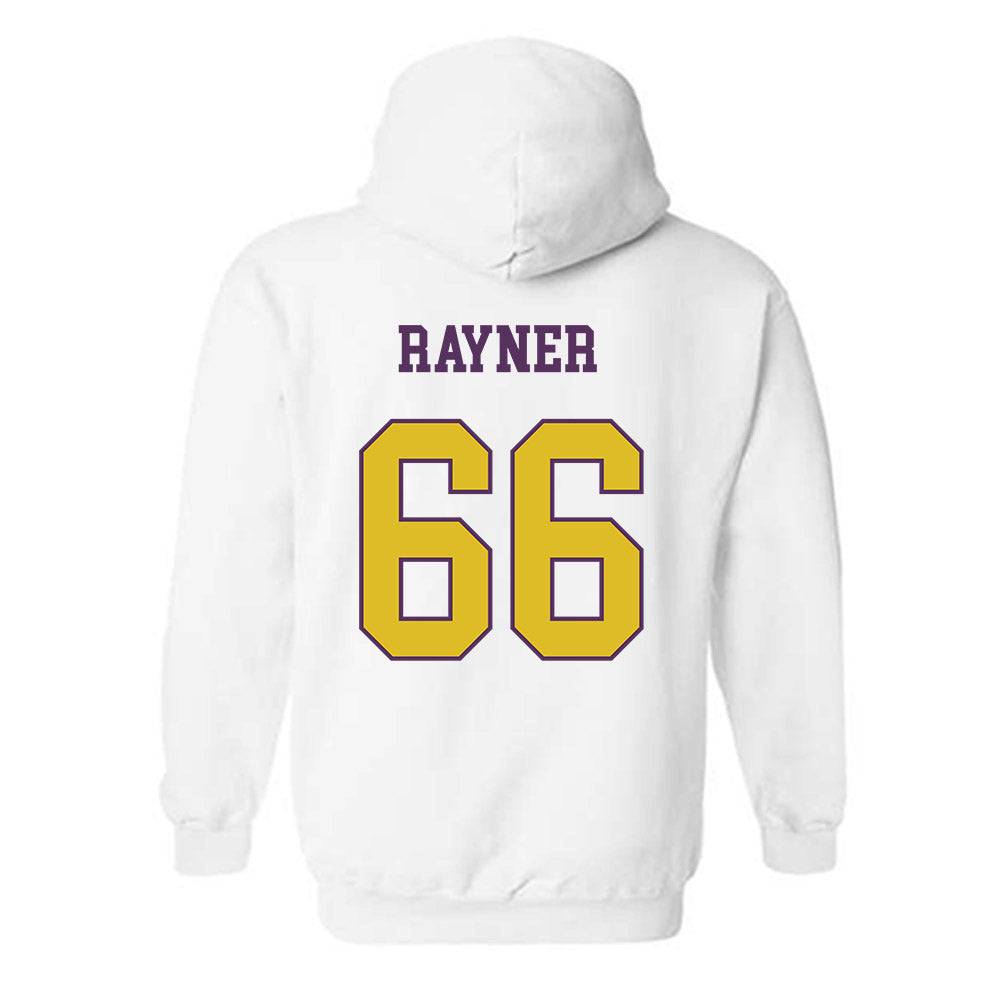 JMU - NCAA Football : JD Rayner - Vintage Dukes Hooded Sweatshirt-1