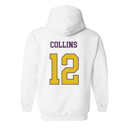JMU - NCAA Football : Zaron Collins - Vintage Dukes Hooded Sweatshirt-1