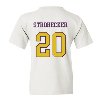 JMU - NCAA Baseball : Jonathan Strohecker - Vintage Dukes Youth T-Shirt-1