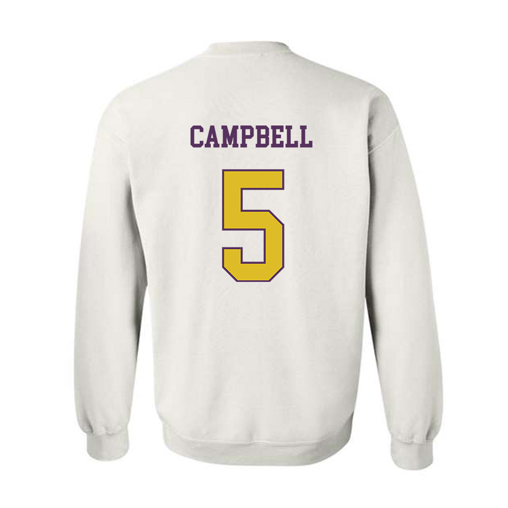 JMU - NCAA Baseball : Wyatt Campbell - Vintage Dukes Crewneck Sweatshirt-1