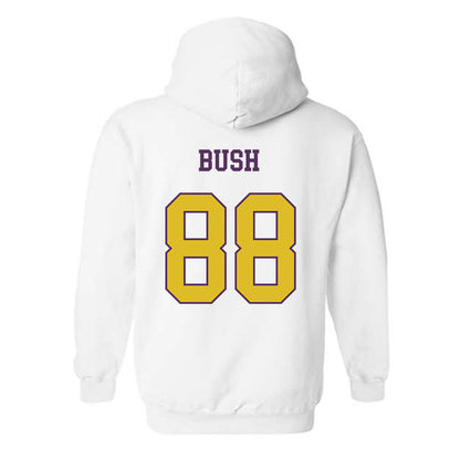 JMU - NCAA Football : Kells Bush - Vintage Dukes Hooded Sweatshirt-1
