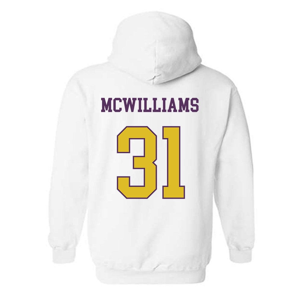 JMU - NCAA Football : Roddrey McWilliams - Vintage Dukes Hooded Sweatshirt-1