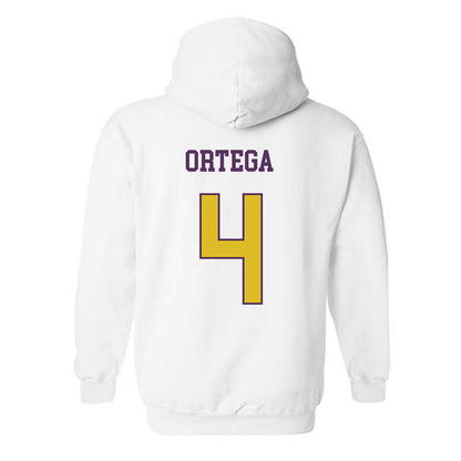 JMU - NCAA Softball : Kira Ortega - Vintage Dukes Hooded Sweatshirt-1